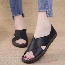 Load image into Gallery viewer, Bella Faux Leather Sandals