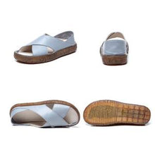 Load image into Gallery viewer, Bella Faux Leather Sandals